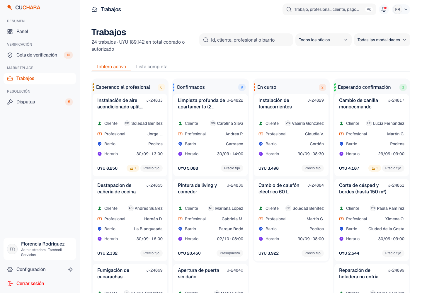 Cuchara - Home Services Marketplace with Payment Held Until the Job Is Done screenshot 2