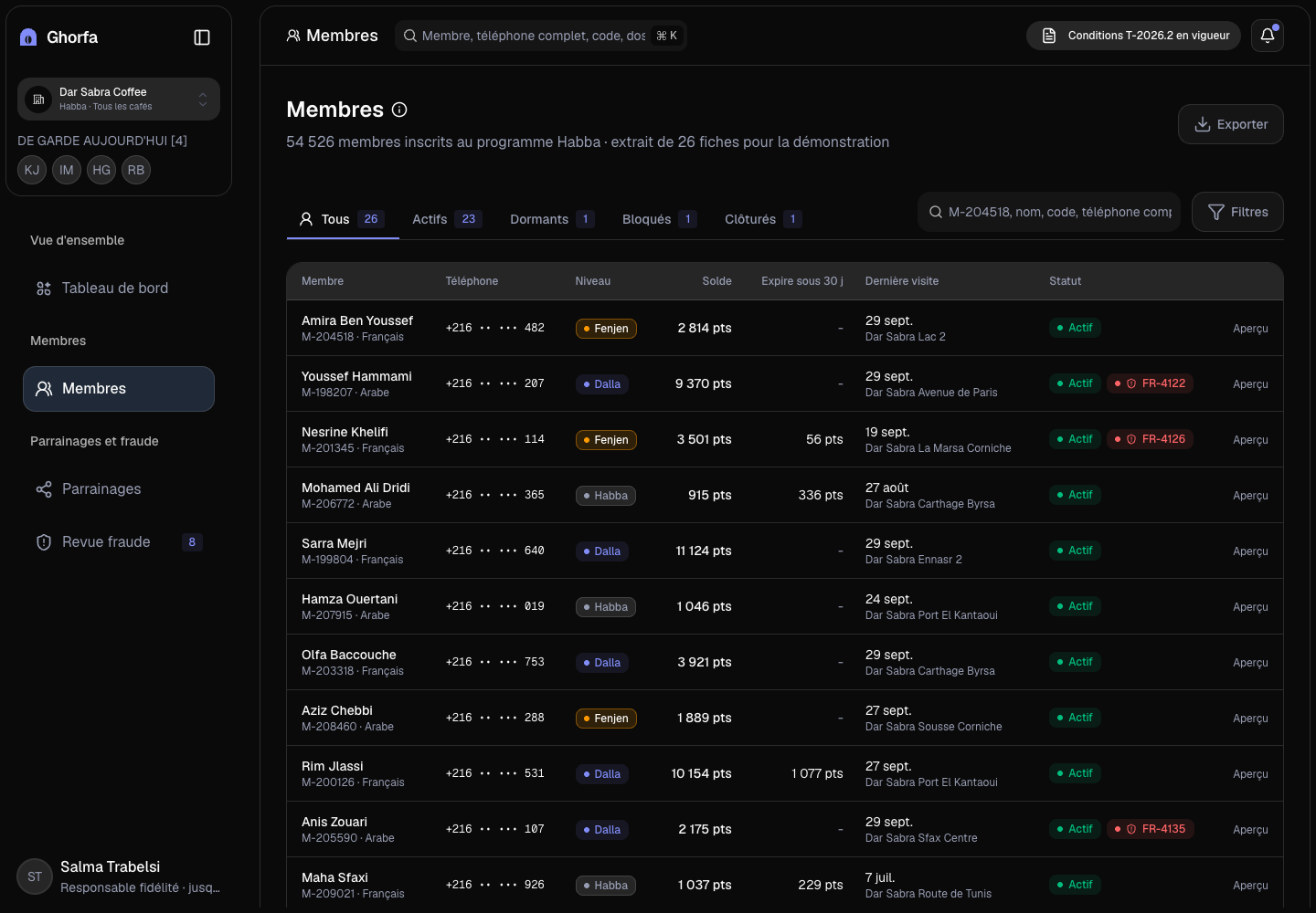 Ghorfa - Loyalty and Referral Platform with Fraud-Checked Rewards screenshot 2