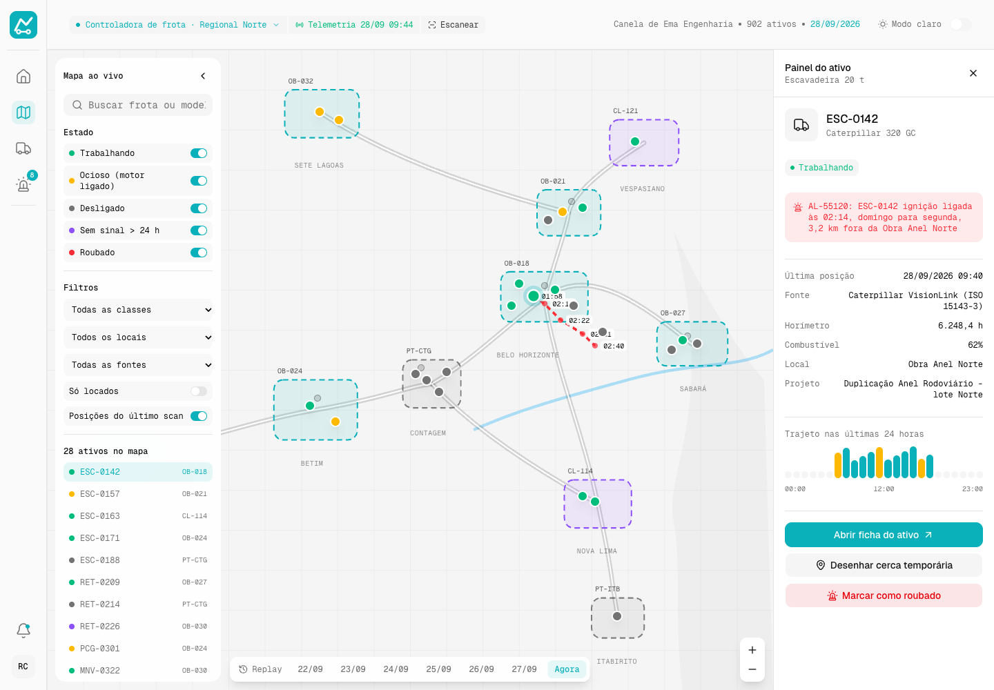 Tropeiro - Equipment Tracking Platform for Plant, Tools and Hire screenshot 2
