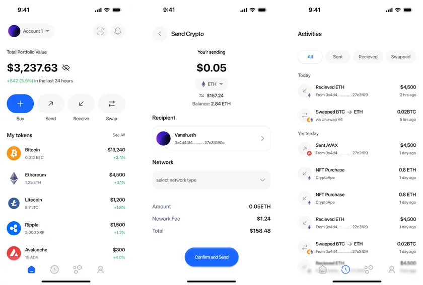 NovaWallet - Multi-Chain Self-Custody Mobile Wallet