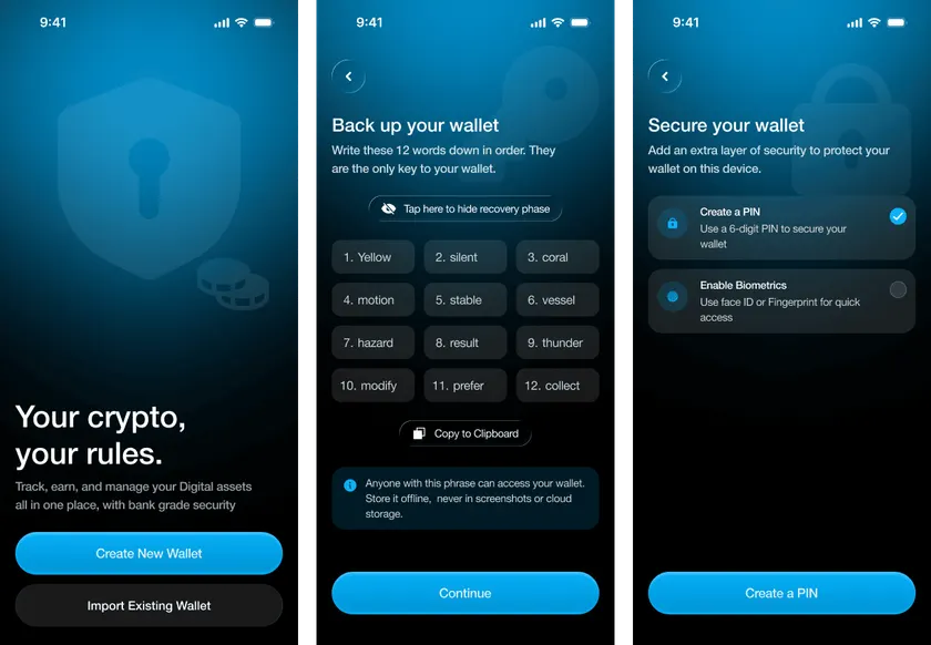 VaultGo - Self-Custody Onboarding & Recovery for First-Time Holders